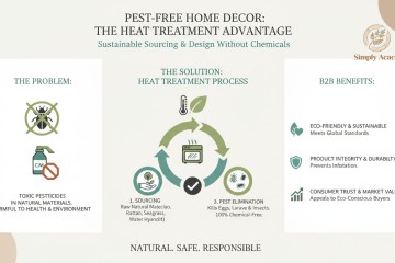 A Guide to Heat Treatment Processes: Eliminating Pests in Natural Home Decor Without Harmful Chemicals